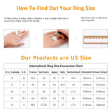 how to find out your ring size& Ring size chart