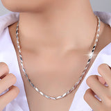 Hip Hop Miami 4.2MM 999 Pure Silver Cuban Link Chain