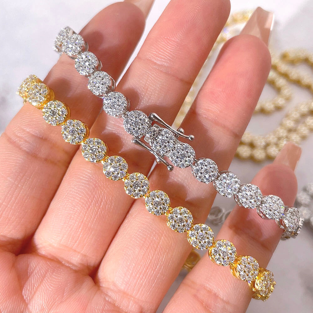 Moissanite Diamond Tennis Bracelet