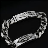 6MM Vintage Hip Hop Sword Excalibur Punk Bracelet